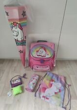 Scooli schulranzen Set Einhorn Flulffy 5 Teilig Mädchen Schultasche Ranzenset.