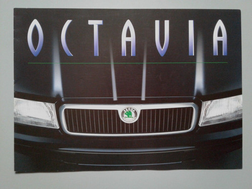 Skoda octavia prospekt 1996 - skoda,