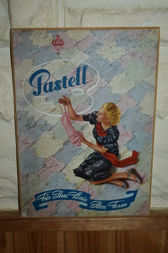 Original altes pappschild - altes,