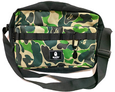 A Bathing Ape BAPE Camo Schultertasche Crossbody mit Karabiner 2021 Camouflage