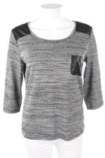 zebra 3/4-Arm-Shirt Kunstleder