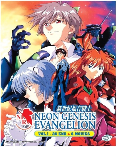 Dvd anime neon genesis - neon,
