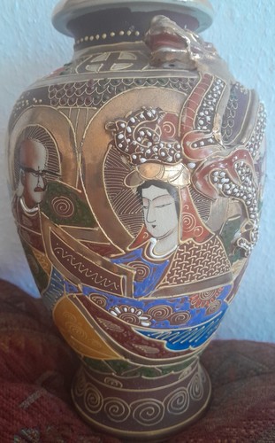 Vase porzellan japan satsuma - vase,