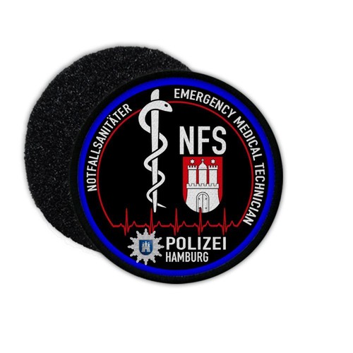 Patch rund emergency - emergency, medical