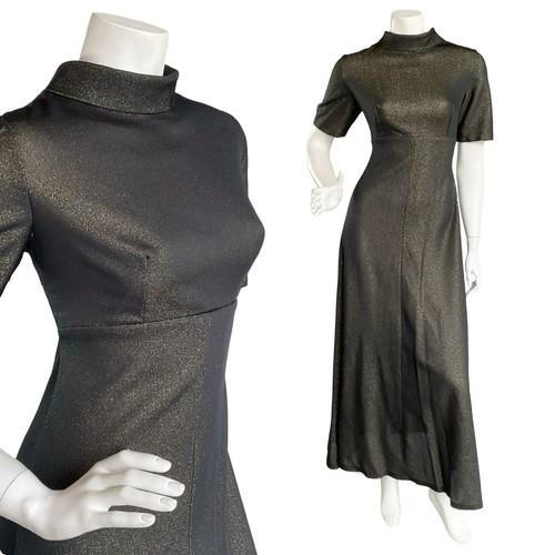 Vtg 60er 70er schwarz gold - 70er, mod