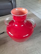 Opalina Fiorentina Vase Murano