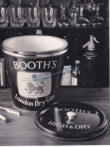 Booth gin werbung - gin,