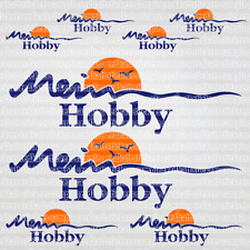 Wohnwagen Aufkleber Hobby 8x