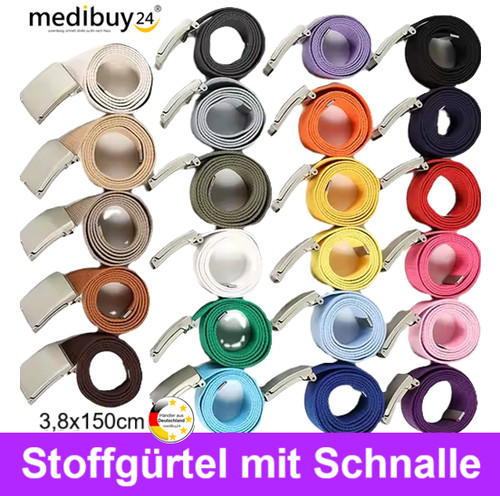 Stoffgürtel mit schnalle - stoffgürtel,