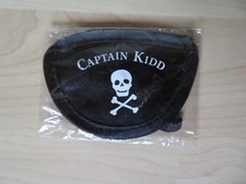 Augenklappe "Captain Kidd", Fasching/Karneval, neu und original verpackt