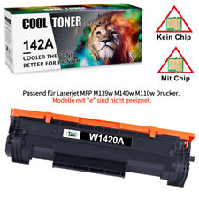 XXL Toner für HP 142A 142X W1420A W1420X LaserJet MFP M140w M110w MIT Chip !!