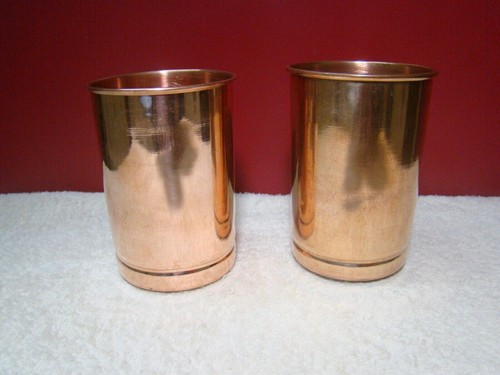 Kupfer glas tasse 300ml - kupfer,