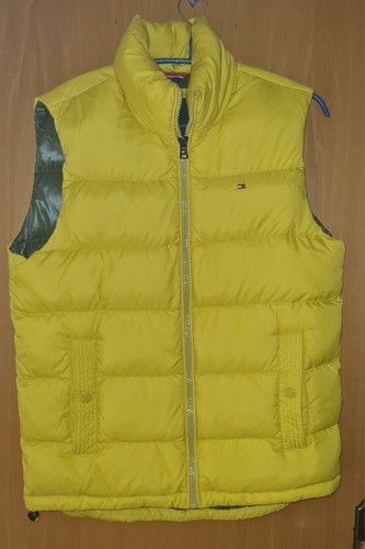 Gelbe daunenweste tommy - gelbe,
