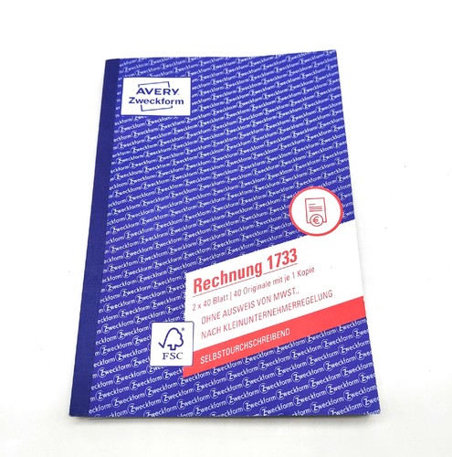 Avery zweckform rechnung - avery,