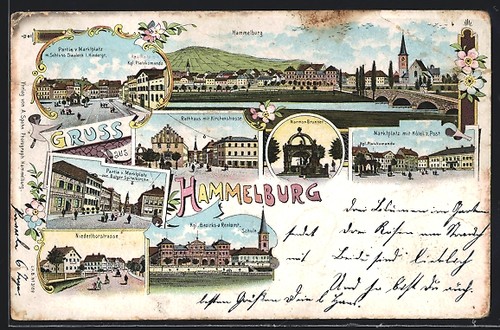 Lithographie hammelburg - lithographie,