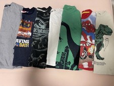 7 Jungen Langarm Shirts Gr. 122/128