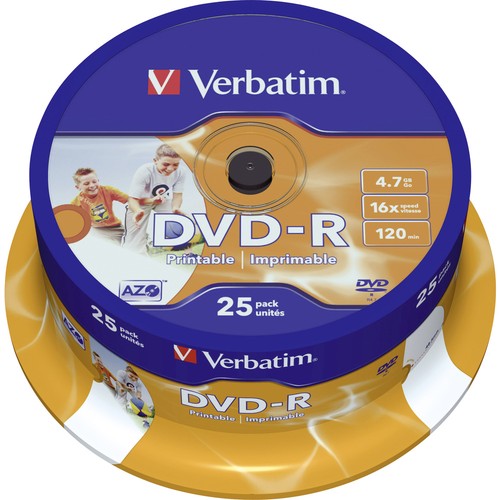 Verbatim 43538 dvd rohling - dvd-r,