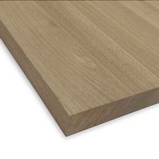 Eiche Massivholz Leimholzplatte 40 mm – Platte für Treppenstufen, geschliffen