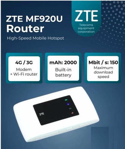 Zte mf920u mobiler - mf920u, 4g