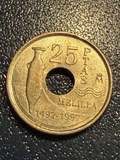 25 Pesetas Spanien 1997