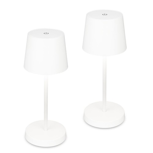 Akku led tischleuchte 2er - akku,