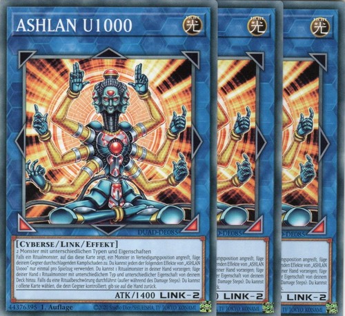 Yugioh ashlan u1000 - yugioh,