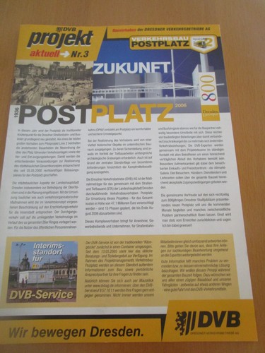Infoblatt strassenbahn dresden - infoblatt,