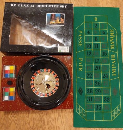 Roulette set mit jetons - mit,