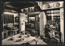 AK Bad Mergentheim, Stube im Hotel Garni, Bes. Fam. v. Rekowski, Wachbacherstr. 