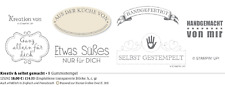 Stampin Up Stempelset KREATIV & SELBSTGEMACHT, Rarität mit Angel Policy