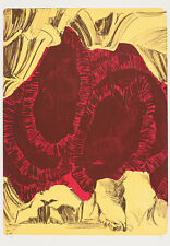 Per Kirkeby, original Farblithographie, signiert und nummeriert.