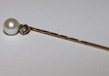 Anstecknadel mit perle und - anstecknadel,
