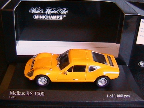 Melkus 1000 1972 - melkus, gelb