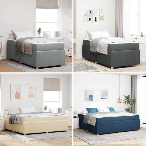 Bettgestell mit matratze stoff - bettgestell,