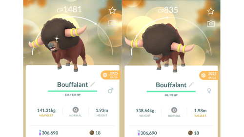 Shiny bouffalant - 🐂shiny,