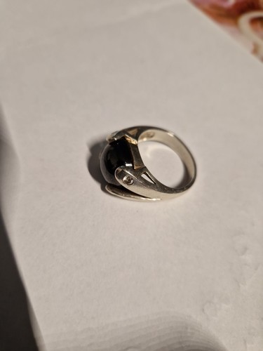 Biker rocker ring sterling - biker,
