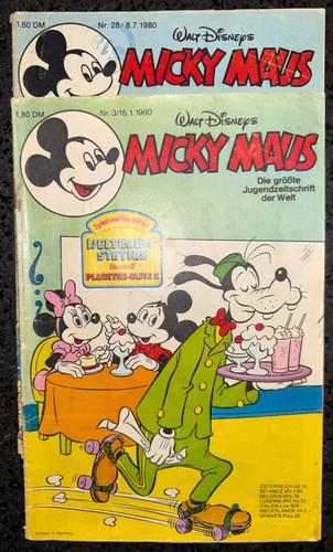 Micky maus hefte 1980 - maus,