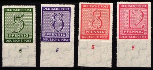 Sbz 116 119 postfrisch - 116-119, dx