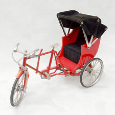 Rikscha Fahrradmodel aus dem 70ern mit klappbarem Sonnenschutz edle Arbeit