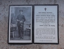 Sterbebild 1 WK WW 1 Dragoner