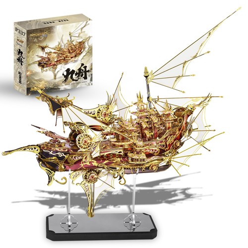 Puzzle metall piratenschiff - 3d,