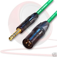 Van Damme & Neutrik Starquad Gold Stecker XLR Auf 0.6cm Trs Kabel