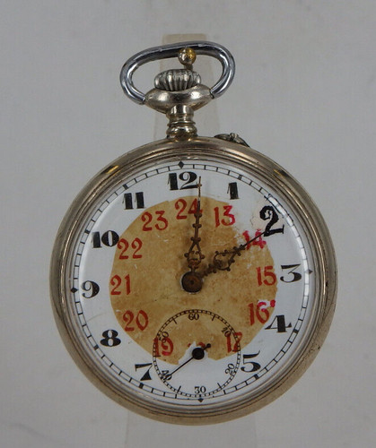 Offene herrentaschenuhr - offene,