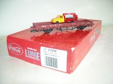 LC 21004 Rungenwagen + Wiking  "Coca Cola", Spur H0 , Fa Lemke