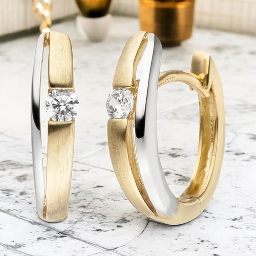 Creolen 333 gold gelbgold - 333,