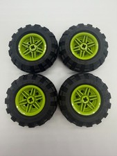 Lego Technic Räder x4 Limette