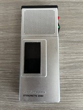 Grundig 2080 Stenorette Cassette Voice Recorder Diktiergerät