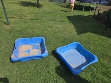 Zu Verschenken Kleiner Sandkasten mit Deckel