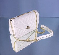 Kleine weiße Schultertasche