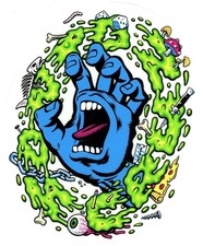 Santa Cruz Skateboard Sticker